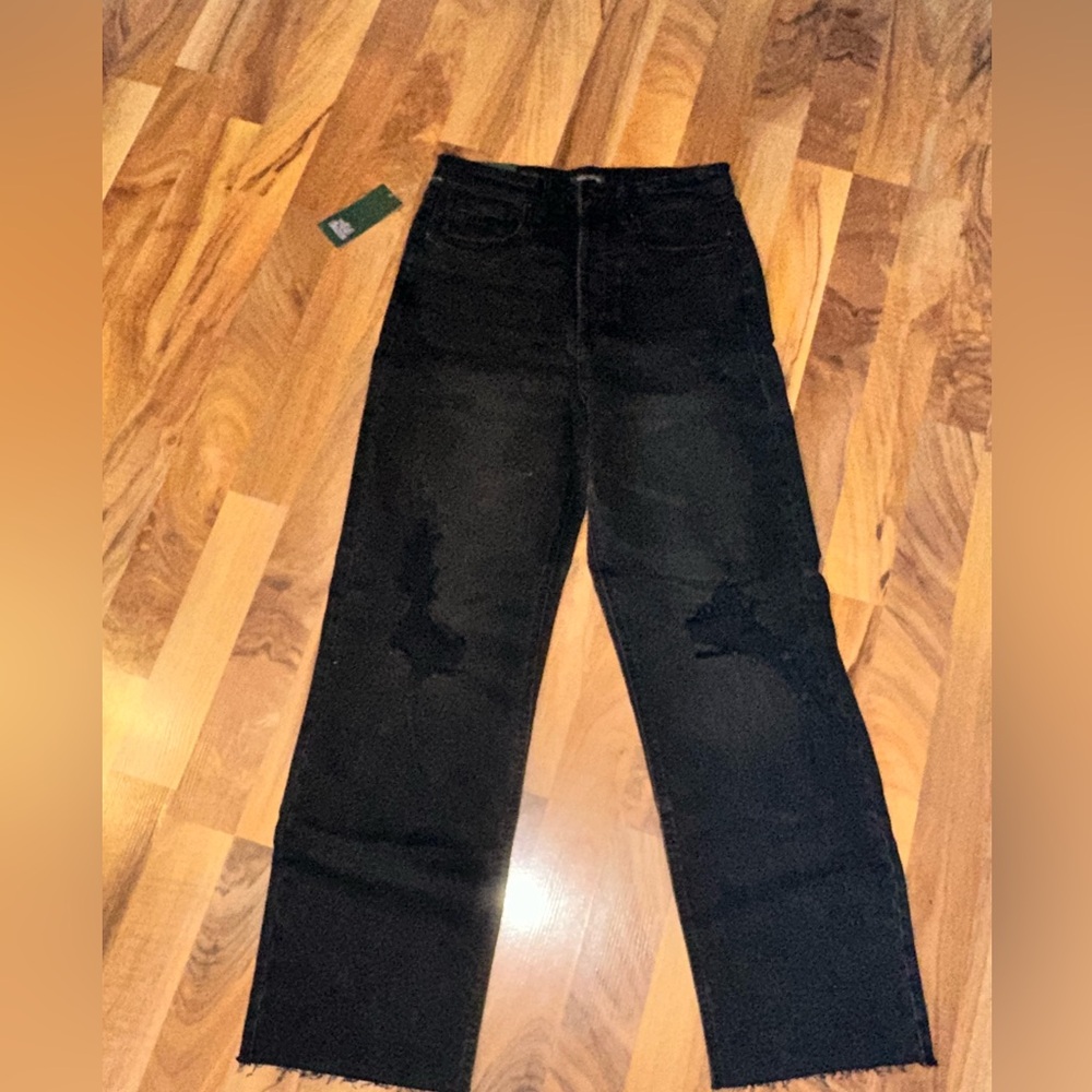 WILD FABLE🖤NWT BLACK HIGHEST RISE STRAIGHT